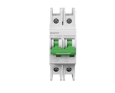 IP65 DC Miniature Circuit Breaker 600V 63A 2pole DC MCB SAA/ TUV certificado BB1-63